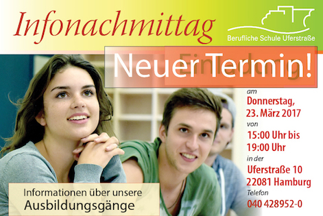 Berufliche Schule Uferstraße Infoveranstaltung 2017