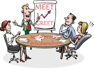 Fachabitur Fachoberschule Berufsoberschule Meet and Greet