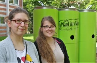 BVW 3 XXL-Dosen-Pfand-fürs-KLima in der Schule Uferstraße fertig